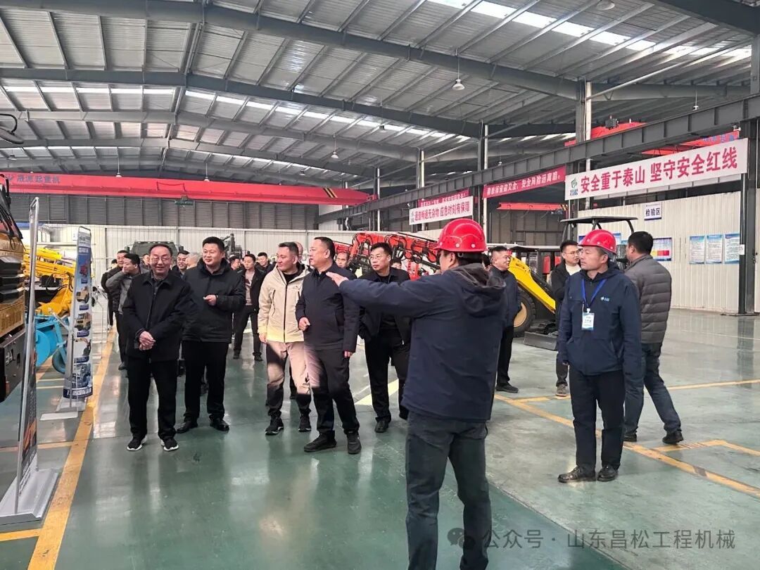 鄆城縣高級技工學校黨委書記郭國建領導一行蒞臨山東昌松視察指導工作